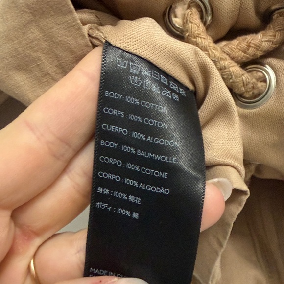 I.AM.GIA  Alya Tan Lace-Up Off-Shoulder Crop Top - Picture 5 of 9